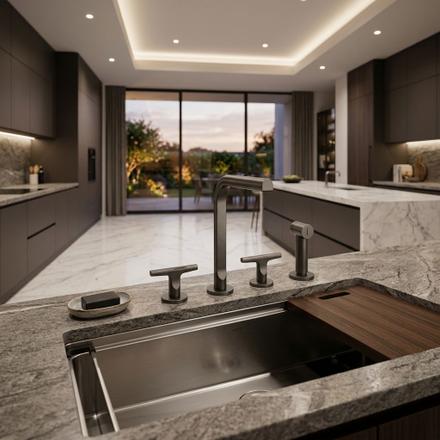 Kitchen_Matte Gun Metal PVD preview