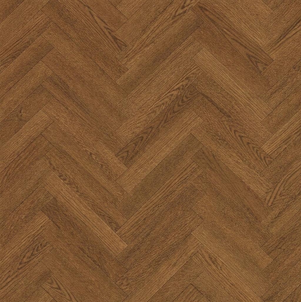 Herringbone Oak Brown