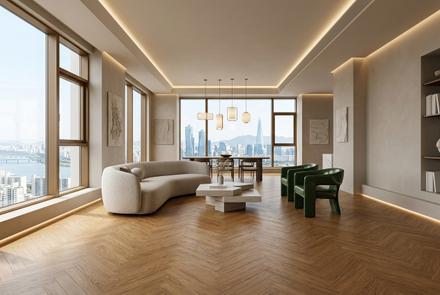 Herringbone Oak Brown preview