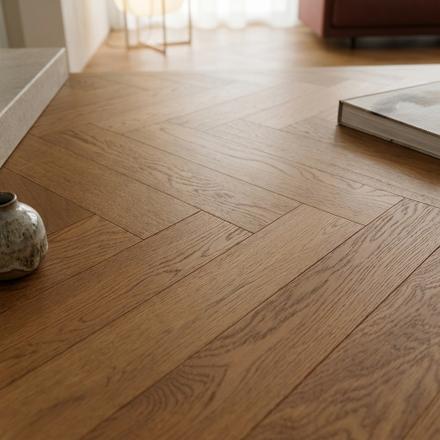 Herringbone Oak Brown 3