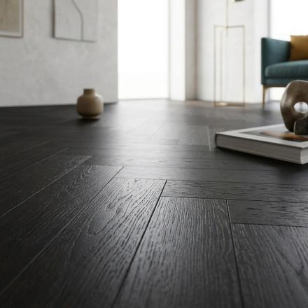 Herringbone Oak Black preview