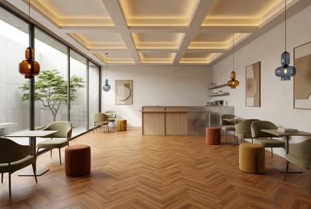 Herringbone Teak Brush 2