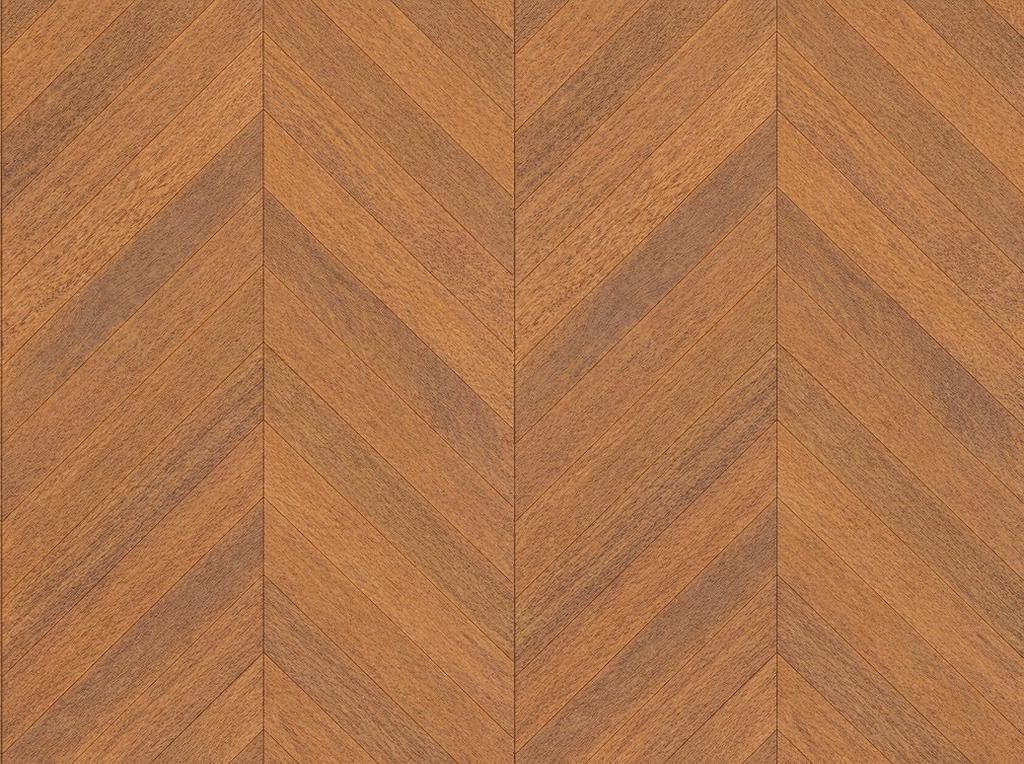 Chevron Merbau Brush