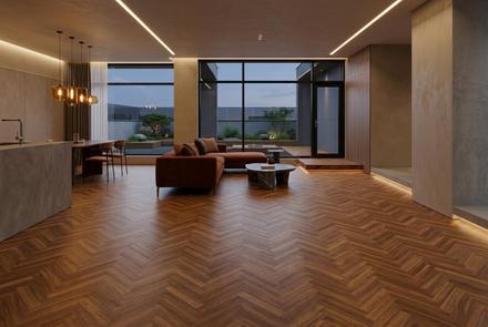 Herringbone Merbau Brush 2